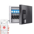thumbnail image 1 of Caja de seguridad con llave, soporte de pared, capacidad para 16 teclas, Bluetooth, Wi-Fi, 1 of 7