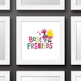 thumbnail image 4 of Gallery Pops Trolls Band Together - Poppy and Viva Best Friends Wall Art, White Framed Version, 12" x 12", 4 of 5