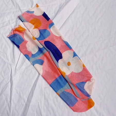 

Tejiojio Winter Socks Clearance Spring And Summer Printing College Wind Socks Breathable Half Socks