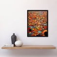 thumbnail image 2 of Aerial African Abstract Africa Bright Colours Art Print Framed Poster Wall Decor 12x16 inch, 2 of 3
