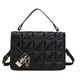 thumbnail image 1 of Bolsos pequeños para mujer, de moda, de gran capacidad, de PU, ajustable, para hombro, para citas, color negro, 1 of 12