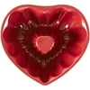 Wilton Red Heart-Shaped Non-Stick Fluted Tube Pan, 8-Inch