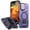 Purple, variant on Case for iPhone 16 Pro Max/16 Pro/16 Plus/16, Camera Cap Stand Case Magnetic Anti -Scratch Military Shockproof Phone Case Wireless Charging