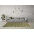 thumbnail image 3 of Ahgly Company Indoor Rectangle Abstract Brown Contemporary Area Rugs, 6' x 9', 3 of 4