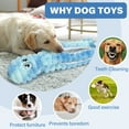 thumbnail image 6 of Prime Pets Dog Toys for Large Dogs, 27" Extra Large Plush Crinkle Squeaky Dog Toys, Tie-dye Blue Octopus, 6 of 8