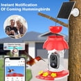 thumbnail image 2 of Comedero para colibríes con cámara SECUHOME alimentado por energía solar, 2 of 9