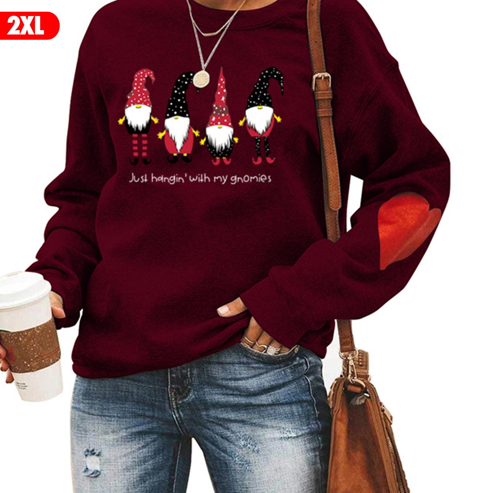 Walmart womens christmas sweatshirts Clearance