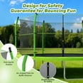 thumbnail image 5 of 16FT Heavy-Duty Outdoor Trampoline with Ladder & Enclosure Net for Backyard, 5 of 7
