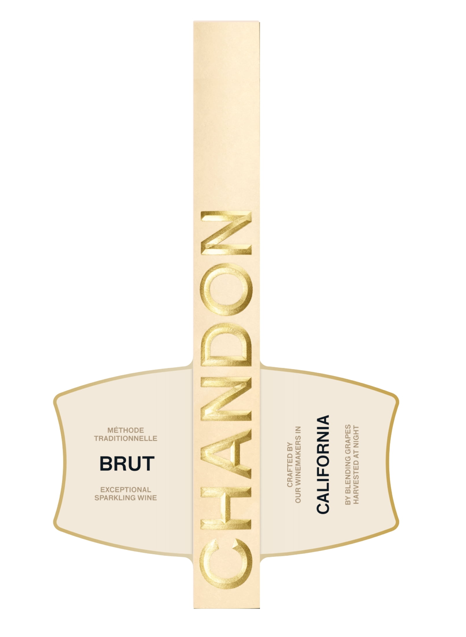 Chandon Brut Sparkling White Wine 750ml - Elegant Citrus & Brioche Flavor