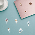 thumbnail image 3 of YEZDIX 35pcs-50pcs Multicolor Flower Floral Stickers for Laptops Notebooks Suitcases, 3 of 5