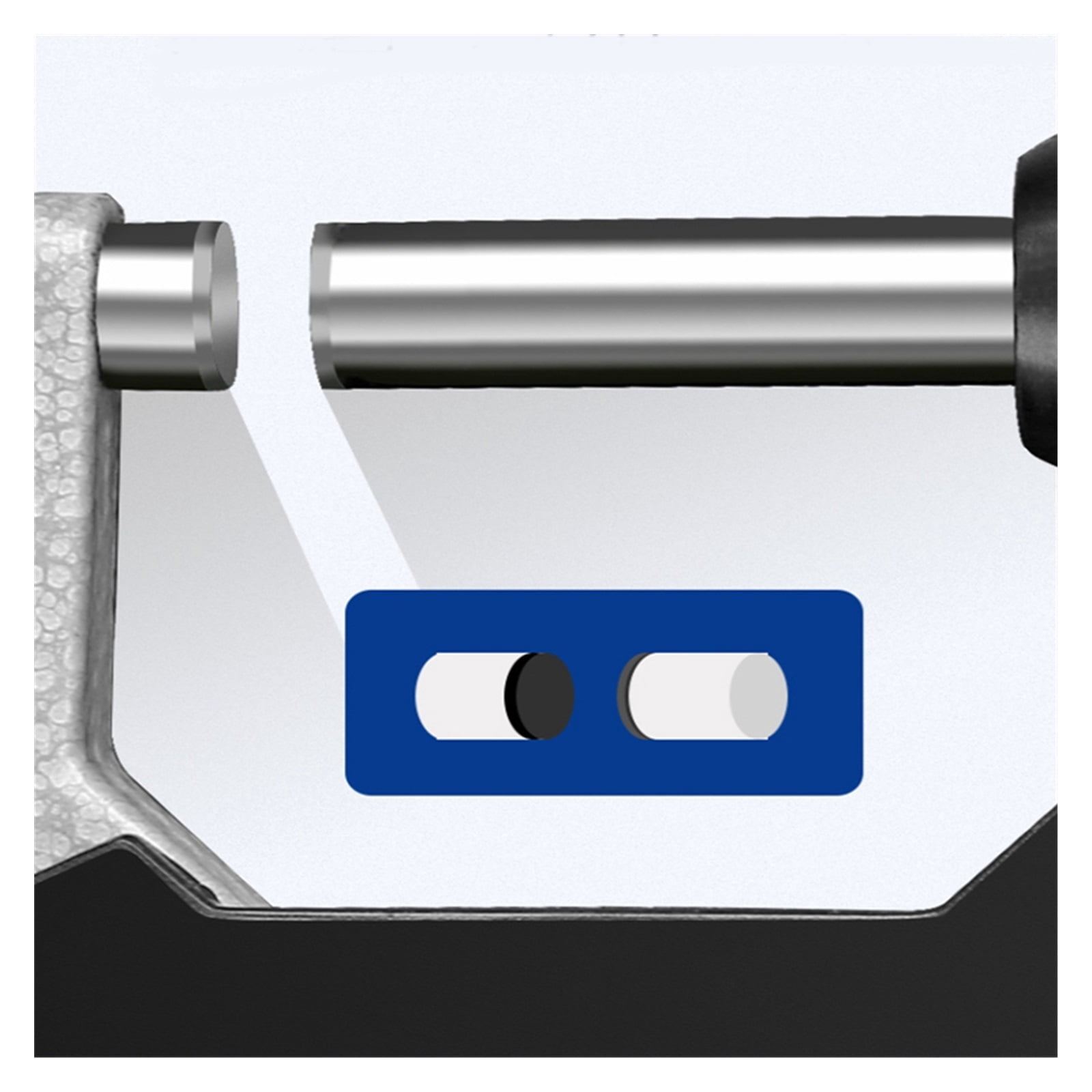 0.001mm Digital Outside Micrometer 0-25mm 25-50mm 50-75mm 75-100mm Electronic Micrometer Caliper Gauge Meter Micrometer Carbide ,Easy to Use