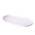 thumbnail image 2 of Szubyfq Fruit Serving Tray, Stackable Unbreakable Small Serving Plate, Durable Decorative Ellipse Platter for Kitchen Fruit Vegetables Desserts Cake Home Decor 9 x 5 Inch, 2 of 6