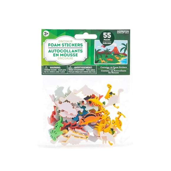 Autocollants en mousse dinosaures