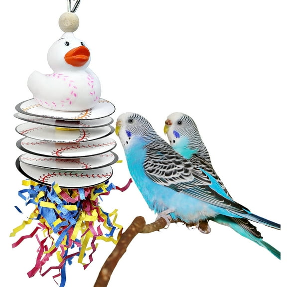 1486 Baseball Shred Bird Toy