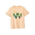 thumbnail image 4 of Camiseta para mujer Camiseta básica Mujer Elegante Verano Tops Camiseta con cuello redondo para desplazarse M, 4 of 7
