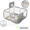 Gray, variant on HioHa Baby Playpen, Baby Playard with Basketball Hoop, Portable Play Yard Baby Fences for Infant Toddler