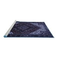 thumbnail image 2 of Ahgly Company Machine Washable Indoor Rectangle Persian Blue Traditional Area Rugs, 7' x 9', 2 of 4