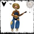 thumbnail image 2 of Adorno Esqueleto Tocando Banjo Halloween S (con Luz) Amarillo, 2 of 9