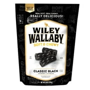 Wiley Wallaby Classic Black Licorice Stand-up Regular Size Bag, 10 oz.