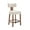 Beige - Linen - 26", variant on Guyou 26" Bar Stool Set of 2, Modern Linen Upholstered Counter Height Barstools with Hardwood Frame, Wooden Farmhouse Kitchen Island Chairs for Bar Restaurant, Beige