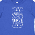thumbnail image 4 of Inktastic We Will Serve the Lord Bible Verse Boys or Girls Baby T-Shirt, 4 of 5