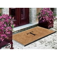 thumbnail image 4 of A1HC First Impression 30 in. x 48 in. Rubber and Coir Molded Double Monogrammed Door Mat, 4 of 9