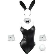 paloli Women Mai Sakurajima Cosplay Costume, One Piece Sexy Bunny Girl Bodysuit Set