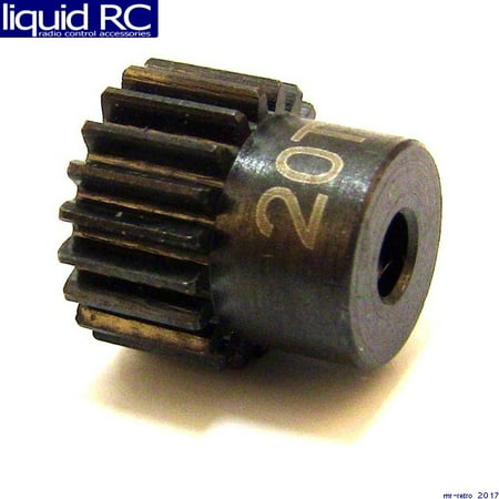 - Hot Racing CSG1820 20t 48p Hardened Steel Pinion Gear 1/8 Bore