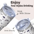 thumbnail image 4 of 20OZ Unicorn Tumbler with Handle Insulated Mug for Daily Hydration Perfect Presents for Women Unicorn Fans Great for Birthday Christmas and Fitness Classes, 4 of 6
