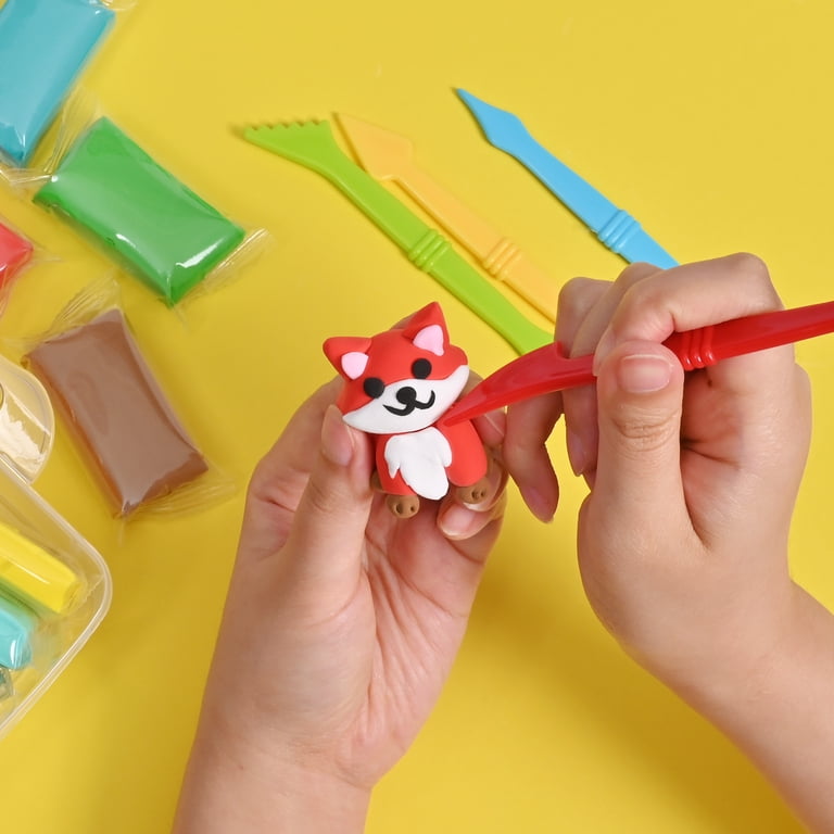 Air Dry Clay Kit with 24 Colors and 13 Tools photo 6