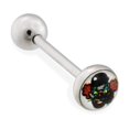 thumbnail image 1 of Logo Tongue Ring, 14 Ga,H - Clown, 1 of 1