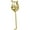 Cornet/Trumpet With Bent Stem, variant on Grover-Trophy Brass Marching Lyres Cornet/Trumpet With Bent Stem