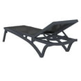 thumbnail image 3 of Compamia Pacific Chaise Lounge with Black Sling in Dark Gray, 3 of 14