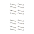 thumbnail image 2 of Eigraketly Tornillo de rueda 8X, pernos para patines, suministros de patinaje, tuerca de cabeza redonda, mano de obra fina, tamaño compacto, Como se muestra 3cm 2Conjunto, 2 of 6