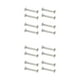thumbnail image 2 of Greeniant Tornillo de rueda 8X, pernos para patines, suministros de patinaje, tuerca de cabeza redonda, tamaño compacto, oscilación de larga Como se muestra 3.5 cm 2piezas, 2 of 6