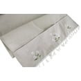 thumbnail image 3 of Fennco Styles Embroidered Daisy 20 x 59 Inch Table Runner - Pocket Organizer Table Runner for Everyday Use, Dining Table, Coffee Table, Storage Organizer and Home DÃ©cor Multi-purpose, 3 of 6
