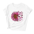 thumbnail image 4 of Puntoco Blusa de manga corta con estampado de moda para mujer, divertida camiseta de cuello redondo, 4 of 4