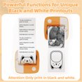 thumbnail image 4 of yeacher Compact Bluetooth Label Printer with Mini Design - Includes 5 Thermal, 5 Adhesive, 5 Label Papers, 3 Color Papers, and Gift Pack - Funny Print App Compatible, 4 of 7