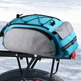 thumbnail image 7 of IMossad Bike Rack Bag, Waterproof Bicycle Trunk Pannier Rear Seat Bag Cycling Bike Carrier Backseat Storage Luggage Saddle Shoulder Bag, 7 of 7