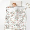 thumbnail image 6 of Elephant Blanket Gifts Ultra Soft Cozy Throw Flannel Blanket, Lightweight Fuzzy Fleece Blanket Warm Plush Throw Blankets for Couch, Sofa, Bed 40"x50" for Kids, 6 of 6