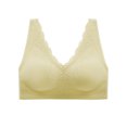thumbnail image 2 of fatyb Women's Wireless Bras Full Coverage Removable Soft Padded Everyday Bras Smooth Back Pullover Bras, 2 of 7