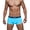 #0083-Sky Blue, variant on Mens Swim Briefs Camouflage Pattern Sexy Micro Bikini Swimwear Drawstring Swimsuit Men