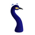 thumbnail image 4 of Cabeza de maniquí de pavo real, modelo de cabeza de pavo real, figura decorativa de mesa, flor Azul, 4 of 6
