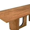 thumbnail image 4 of Satra Walnut Rectangular Dining Table, 4 of 6