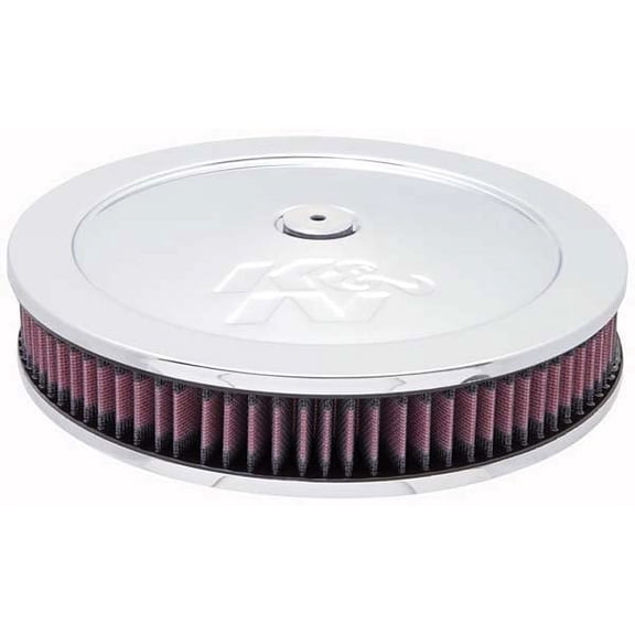 K&N Performance Universal Round Air Filter Assembly, 60-1170