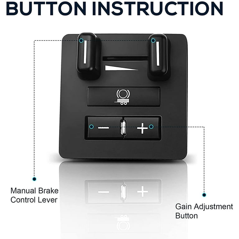 A-Premium Trailer Brake Control Switch Compatible with