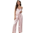 thumbnail image 5 of Spring And Summer Imitation Silk Breathable Lace Suspender Nightgown, Slim And Sexy Pajamas, 5 of 6