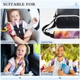 thumbnail image 5 of ALAZA Tie-dye Purple Car Seat Belt Adjuster Neck Covers Shoulder Cushions Pads M, 5 of 8