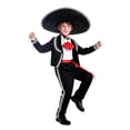 thumbnail image 6 of ANINEO Boys Mexican De Dance Outfit Sets Ethnic Folklorico Performance Wear For Stage Cute Child Clothing Sets, 6 of 9