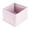 Pink, variant on Basket for Blankets,Canvas Basket,Foldable Fabric Storage Baskets for Shelves,Small Bins,Canvas Baskets for Gifts Empty for Closet Nursery Home Shelves Toy(White 6*6*5in)from QiwagFerng